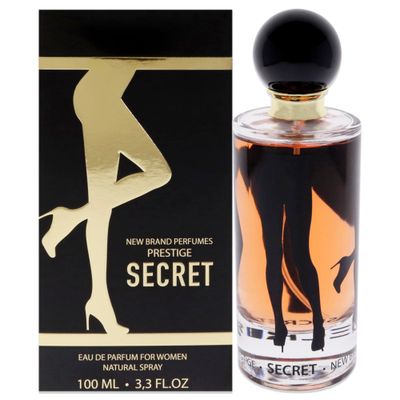 New Brand Perfumes Edp secret (l) 100 ml spr, 3.30 Fl Oz