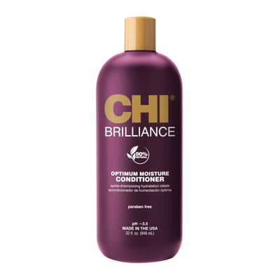 CHI Deep Brilliance Olive &amp; Monoi Optimum Moisture Conditioner 32 oz