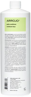 Arrojo Gentle Hair Conditioner - Gentle Conditioner to Add Luster, Shine & Moisture - Paraben & Sulfate Free Conditioner w/ Vitamin B5, Avocado Oil - Lightly Scented Cleansing Conditioner