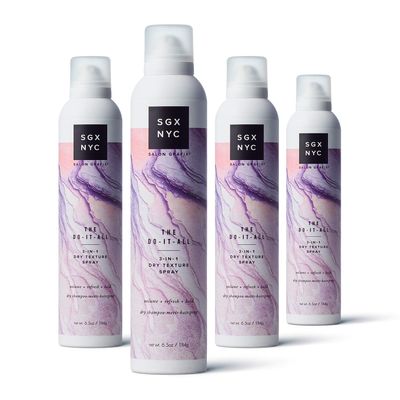 SGX NYC, The Do-It-All, Overachieving 3-in-1 Texture Spray (6.5 Ounce) (4 Pack)