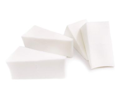 Artist&#39;s Choice Makeup Sponge Mini Applicator Wedges, Triangle Cosmetic Sponges For Foundation, Blush, Eye Shadow, Blending and Smoothing, Disposable, Latex Free, 250 Pack