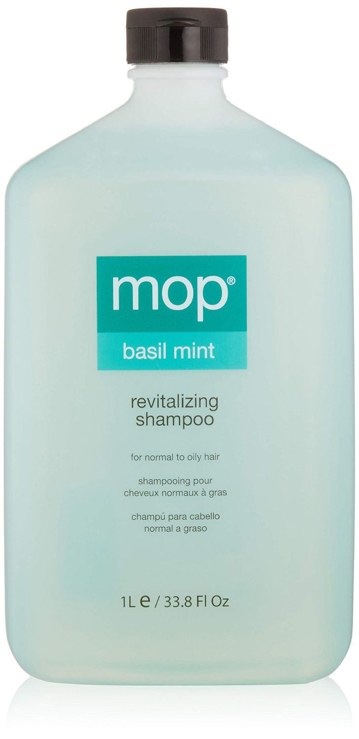MOP Revitalizing Shampoo, Basil Mint, 33.8 Fl Oz