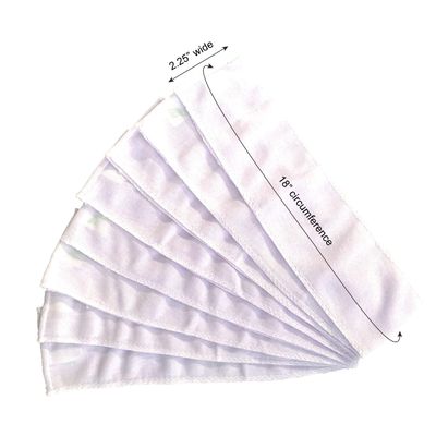 APPEARUS Disposable Headbands without Closure Stretch Cotton Cloth Spa Facial Headband (48 Count)