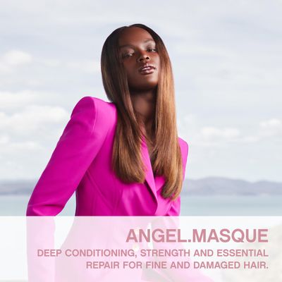 KEVIN.MURPHY ANGEL.MASQUE - Hair Masque for Damaged Hair - For Fine, Dry, Coloured Hair - Deep Conditioning Hair Treatment - With Lotus Flower &amp; Bamboo Extract - Sulphate Free - 200 mL / 6.7 fl oz