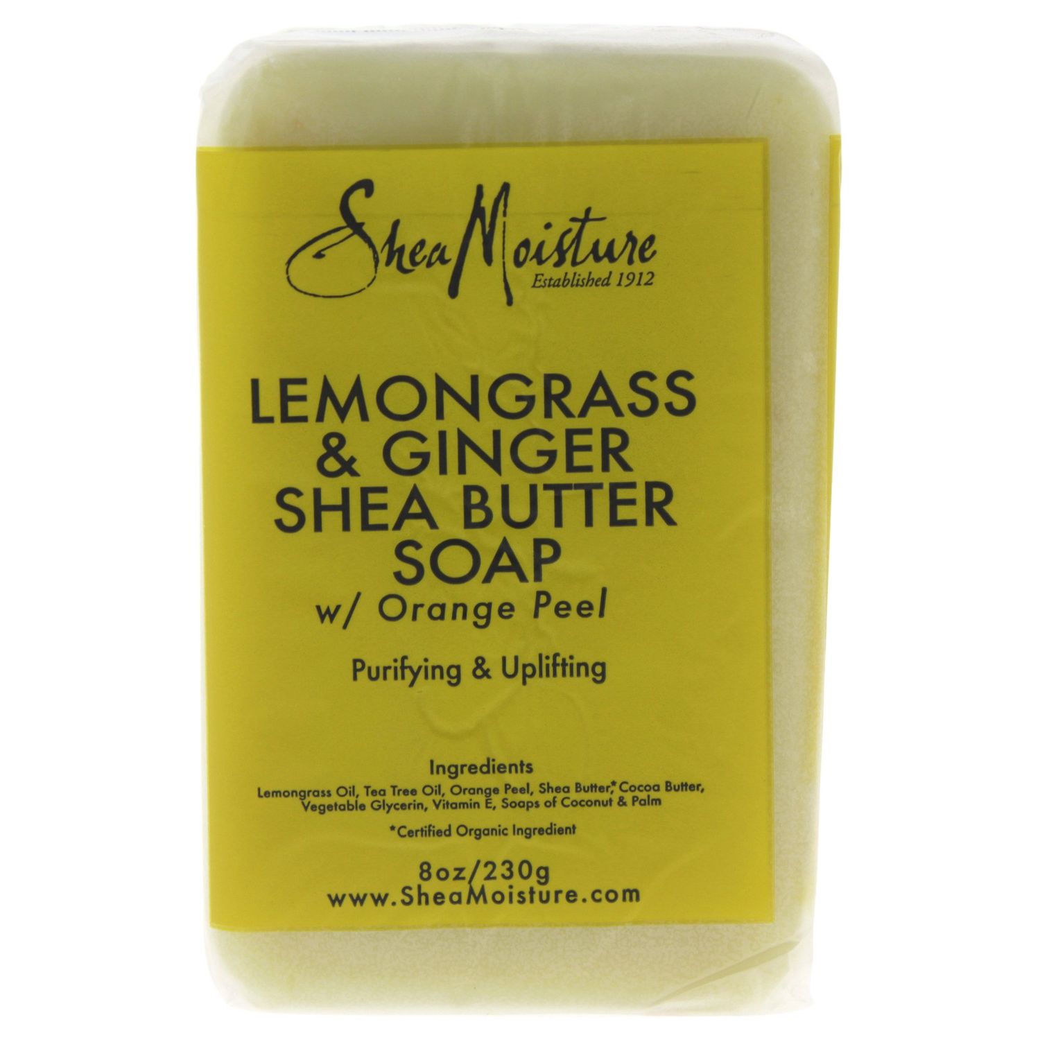 SheaMoisture Lemongrass &amp; Ginger Shea Butter Soap - 8 oz