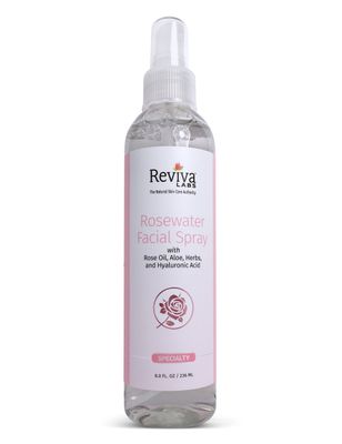 Reviva Labs Rosewater Facial Spray, 8 Ounce