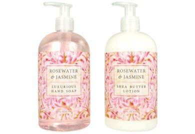 Greenwich Bay Trading Hand Soap &amp; Hand and Body Lotion, 16 Ounce Bundle Set (Rosewater Jasmine), Rosewater Jasmine, 1.0 Count, (Pack of 2)