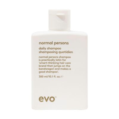 EVO Normal Persons Daily Care Shampoo - Deeply Cleanses, Removes Product Build-Up &amp; Strengthens All Hair Types - 300ml / 10.1fl.oz