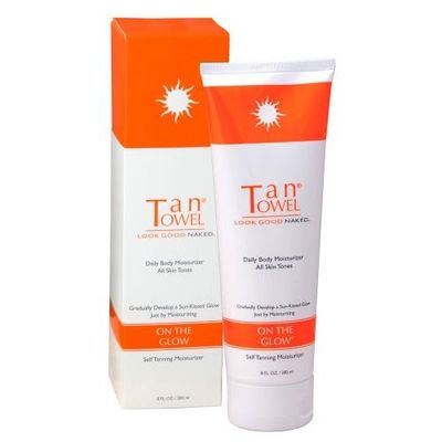 Tan Towel On The Glow Body Moisturizer, 8 Fl Oz