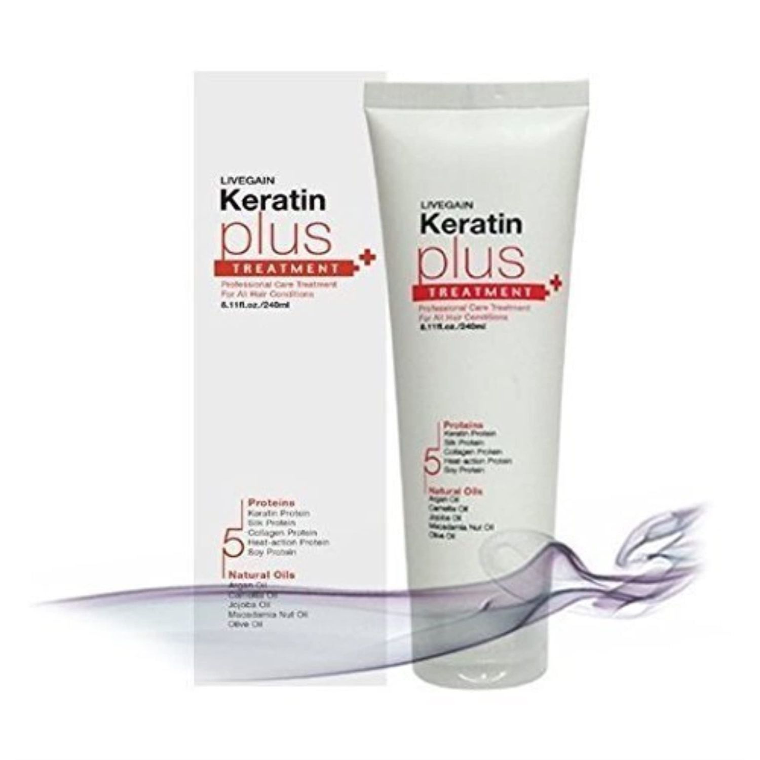 Livegain Keratin Plus Treatment 8.11 Oz