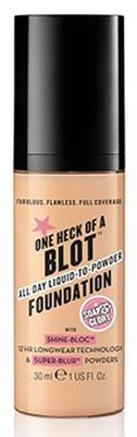 Soap And Glory One Heck Of A Blot All Day Liquid-To-Powder Foundation For Oily Skin - Fair Enough 30ml
