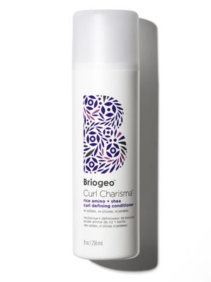 Briogeo Curl Charisma Rice Amino + Avocado Hydrating Conditioner, Define and Moisturize Wavy, Curly, and Coily Hair, Minimize Frizz, Sulfate-free, Vegan, Cruelty-Free, 8 fl oz