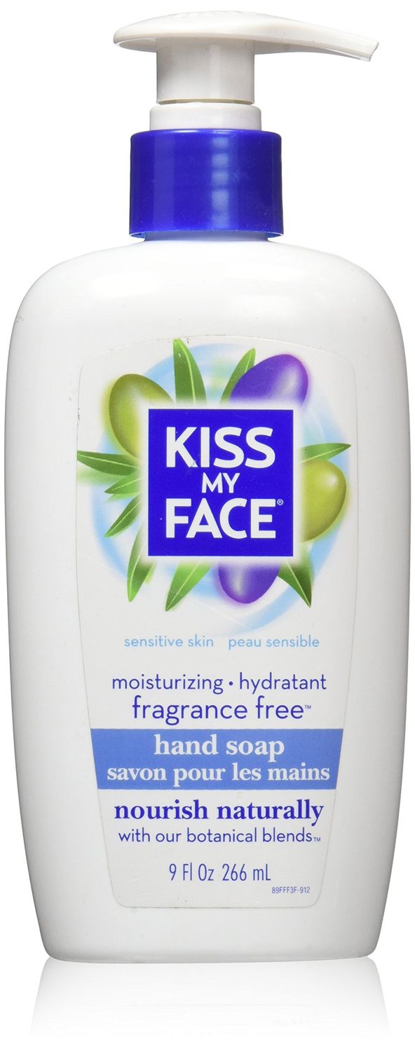 Kiss My Face Skin Nourishing Liquid Moisture Soap - Fragrance Free, 9 F l Oz (Model: 800913)