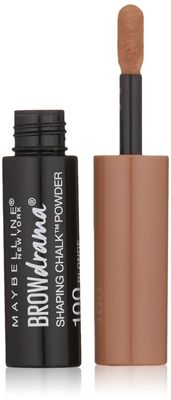 Maybelline New York Brow Drama Shaping Chalk Powder, Blonde, 0.035 fl. oz.
