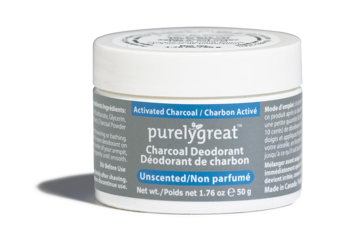 Purelygreat Charcoal Deodorant (Charcoal Unscented)