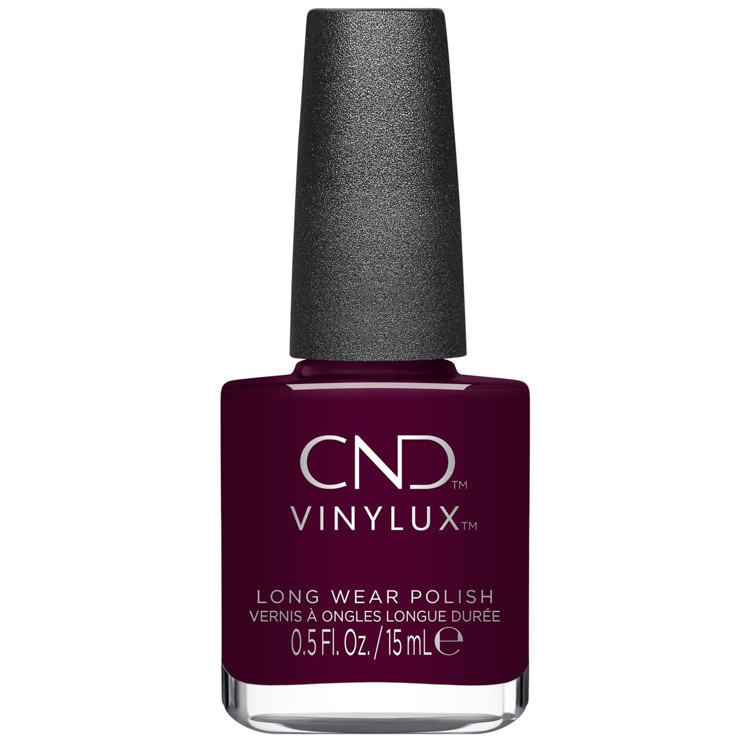 CND Vinylux Longwear Red Nail Polish, Gel-like Shine &amp; Chip Resistant Color, Berry Boudoir, 0.5 fl. oz