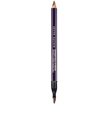 Kevyn Aucoin Unforgettable Lip Definer, Divine: Long-wearing makeup lip definer. Water-resistant, defined tip accentuates lips. Blend-able. Dual-ended pencil and brush. All skin tones and types.