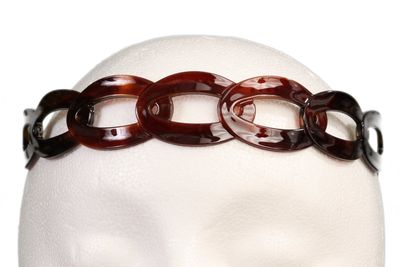 Caravan Tortoise Shell Headband, Comfort Link Look