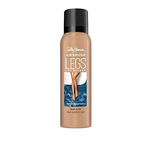 Sally Hansen Airbrush Legs, Leg Makeup, Beige, Easy Application, Flawless Looking Legs, Water Resistant, Transfer Proof Lotion