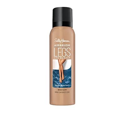 Sally Hansen Airbrush Legs, Leg Makeup, Beige, Easy Application, Flawless Looking Legs, Water Resistant, Transfer Proof Lotion