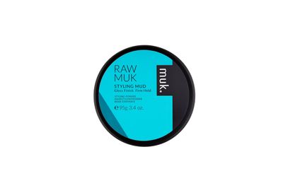 MUK. Haircare Raw Firm Hold Styling Mud, High Gloss Mud - 3.4oz