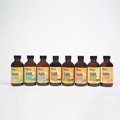 Kuza Jamaican Black Castor Oil, Extra Dark - For Hair &amp; Skin - 4oz. - Rejuvenate, Moisturize, Strengthen &amp; Protect