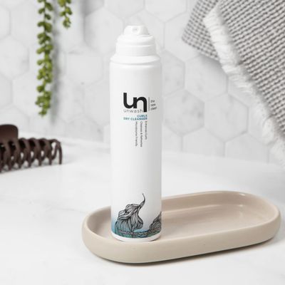 Unwash Curls Dry Cleanser - Lightweight Formula, Cleanse &amp; Add Volume, Enhances Curls, No Residue, For Curly Hair, Cruelty-Free, 5.1 oz