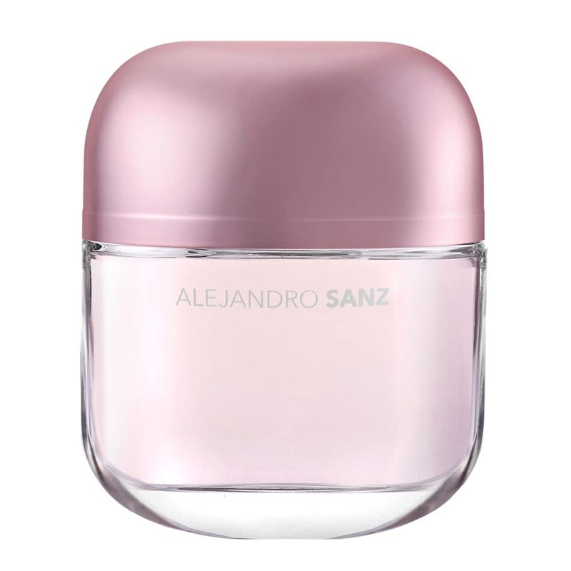 Alejandro Sanz, Mi Acorde, Ella, Fragrance, for Her, Eau de Toilette, EDT, 2.7oz, 80ml, Perfume Spray, Pink, Silver, Bottle, Made in Spain, by Tailored Perfumes (SANZ00)