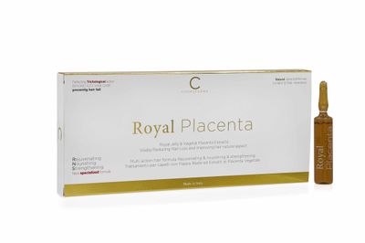 Cosmofarma Royal Placenta Hair Lotion, 10 ML, 12 Count (Pack of 1)