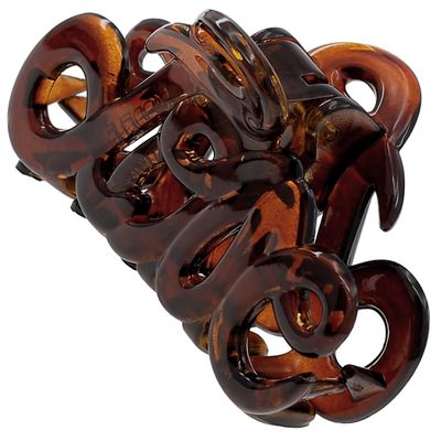 Camila Paris CP1377 French Hair Clip for Women, 2 inch Girls Hair Claw Clips Jaw Tortoise Fashion Durable and Styling Hair Accessories for Women, Strong Hold No Slip Grip, Made in France