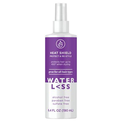 Waterless Heat Shield Protect &amp; Re-Style, Sulfate-Free, For All Hair Types, 6.4 Fl Oz