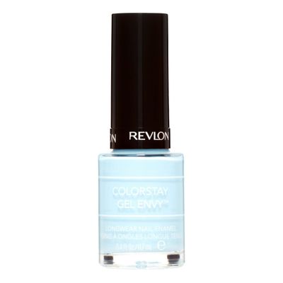 Revlon ColorStay Gel Envy Longwear Nail Polish, with Built-in Base Coat &amp; Glossy Shine Finish, in Blue/Green, 350 To The Chapel, 0.4 oz