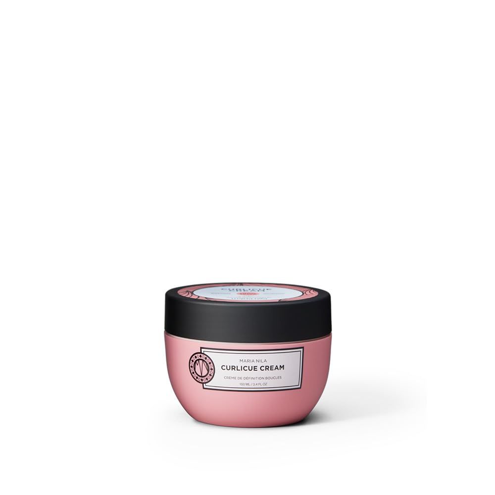 Maria Nila Curlicue Cream, 3.4 Fl Oz, Hold 3/5, Enhances Curls &amp; Waves, Chamomile Hydrates &amp; Prevents Frizz, 100% Vegan &amp; Sulfate/Paraben free