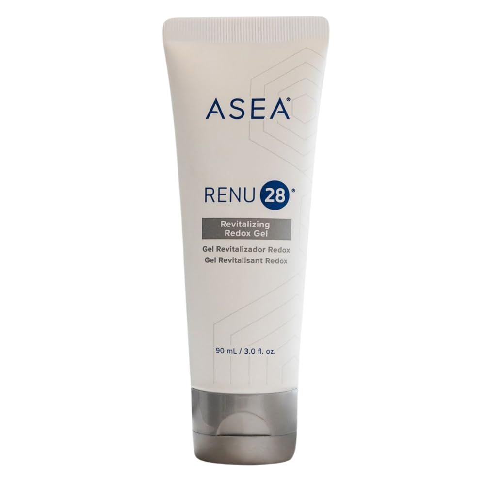 ASEA RENU28 Revitalizing Redox Gel (3 Oz) - Wrinkle and Cellulite Reducer, Skin Renewal, Youthful Glow - Smooths, Firms &amp; Heals - Revitalizes using Cell-Signaling Technology
