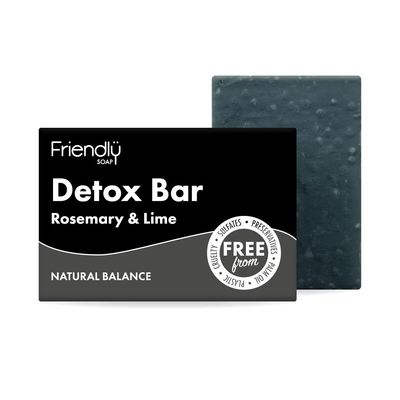 Friendly Soap Rosemary &amp; Lime Detox Bar 95 g
