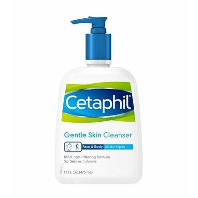 Cetaphil Gentle Skin Cleanser for All Skin Types 16 Fl Oz (Pack of 3)