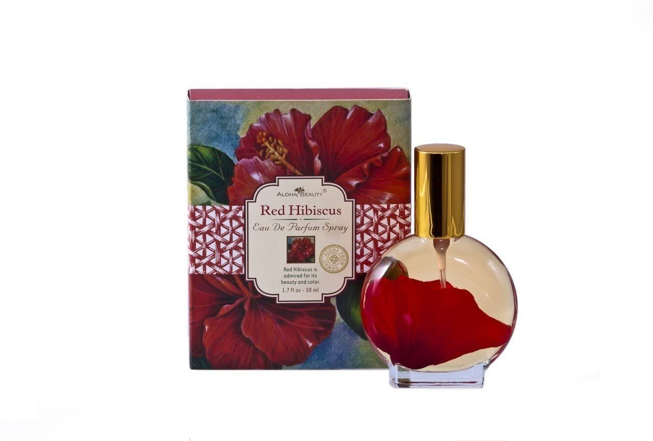 Aloha Beauty Hawaiian Red Hibiscus Eau De Parfum Spray, 1.7 oz