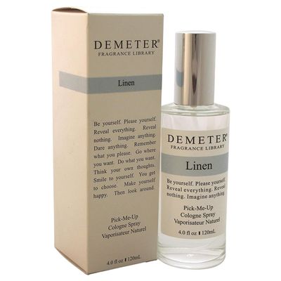 Demeter Linen Pick-me Up Cologne Spray for Women, 4 Ounce