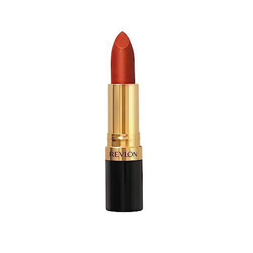 REVLON Lipstick, Super Lustrous Lipstick, Creamy Formula For Soft, Fuller-Looking Lips, Moisturized Feel in Mauves &amp; Trends, Abstract Orange (026) 0.15 oz