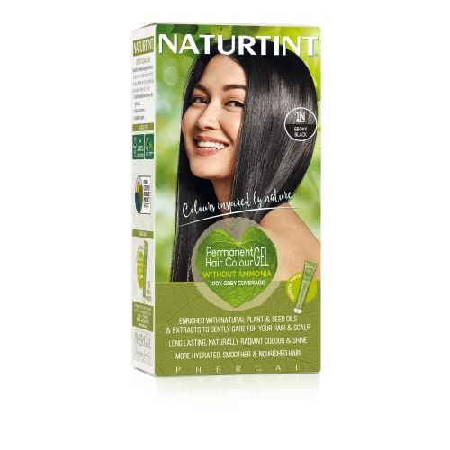 Permanent Hair Color - 1N Ebony Black 1 Box