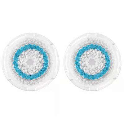 Brush Head Replacements Compatible with Clarisonic Mia 1, Mia 2, Mia Fit, Alpha Fit, Smart Profile Uplift and Alpha Fit (Blue2 Packs)