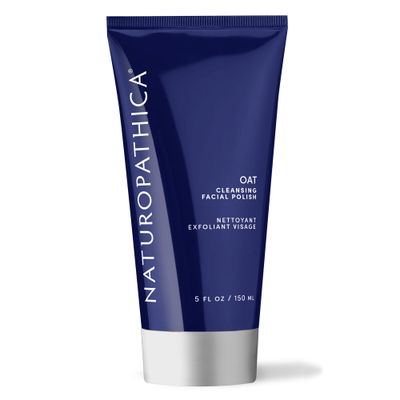 Naturopathica Oat Cleansing Facial Polish, Multi-Use Facial Cleanser, Face Scrub and Facial Mask, Exfoliating Face Wash for Men &amp; Women, 5 fl oz