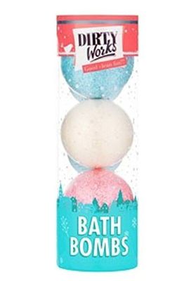 Dirty Works Bath Bombs, 3 Bombs