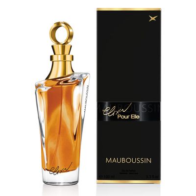 Mauboussin - Elixir Pour Elle 100ml (3.3 Fl Oz) - Eau de Parfum for Women - Floral &amp; Oriental Scents