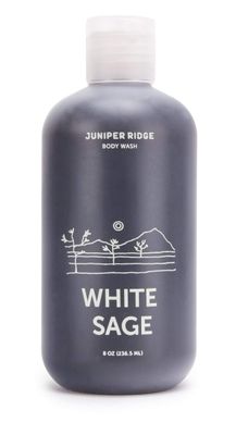 JUNIPER RIDGE White Sage Body Wash - All-Purpose Liquid Castile Soap, Multi-Use Body Wash, Shampoo, Hand Wash, Face Wash, Clean, Vegan, Paraben Free, Preservative Free, 8 oz