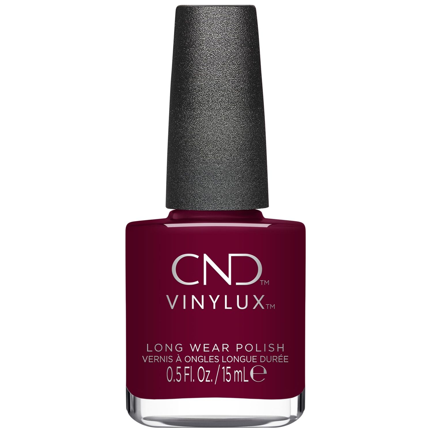 CND Vinylux Longwear Red Nail Polish, Gel-like Shine &amp; Chip Resistant Color, Tinted Love, 0.5 fl. oz