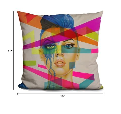 LiLiPi Room to Breathe Decorative Accent Throw Pillow