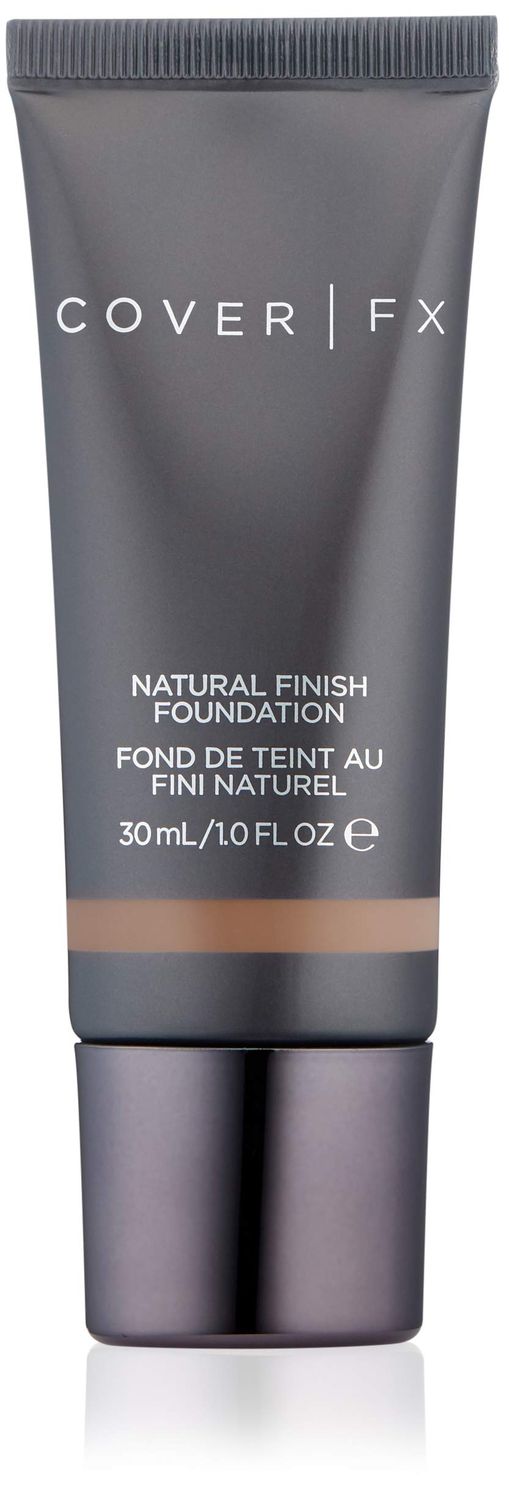Cover FX Natural Finish Foundation: Water-based Foundation that Delivers 12-hour Coverage and Natural, Second-Skin Finish with Powerful Antioxidant Protection - G110, 1 fl. oz.