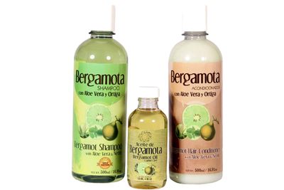 Bergamot Shampoo 500ml and Conditioner 500ml plus Bergamot Oil 120ml, Lenico Brand Gold Edition.