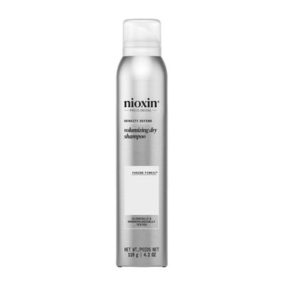 Nioxin Density Defend Volumizing Dry Shampoo for Fine Hair| | Increases Hair Density|Instant Fullness | 4.2 Fl Oz